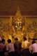 Burma / Myanmar: Male devotees at the Maha Muni Buddha image, Maha Muni Pagoda (Great Sage Pagoda), Mandalay